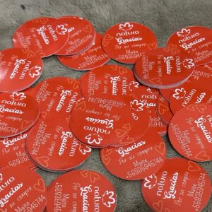 Stickers personalizados 100 unidades
